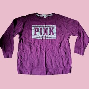Victoria's Secret PINK Maroon Sweatshirt